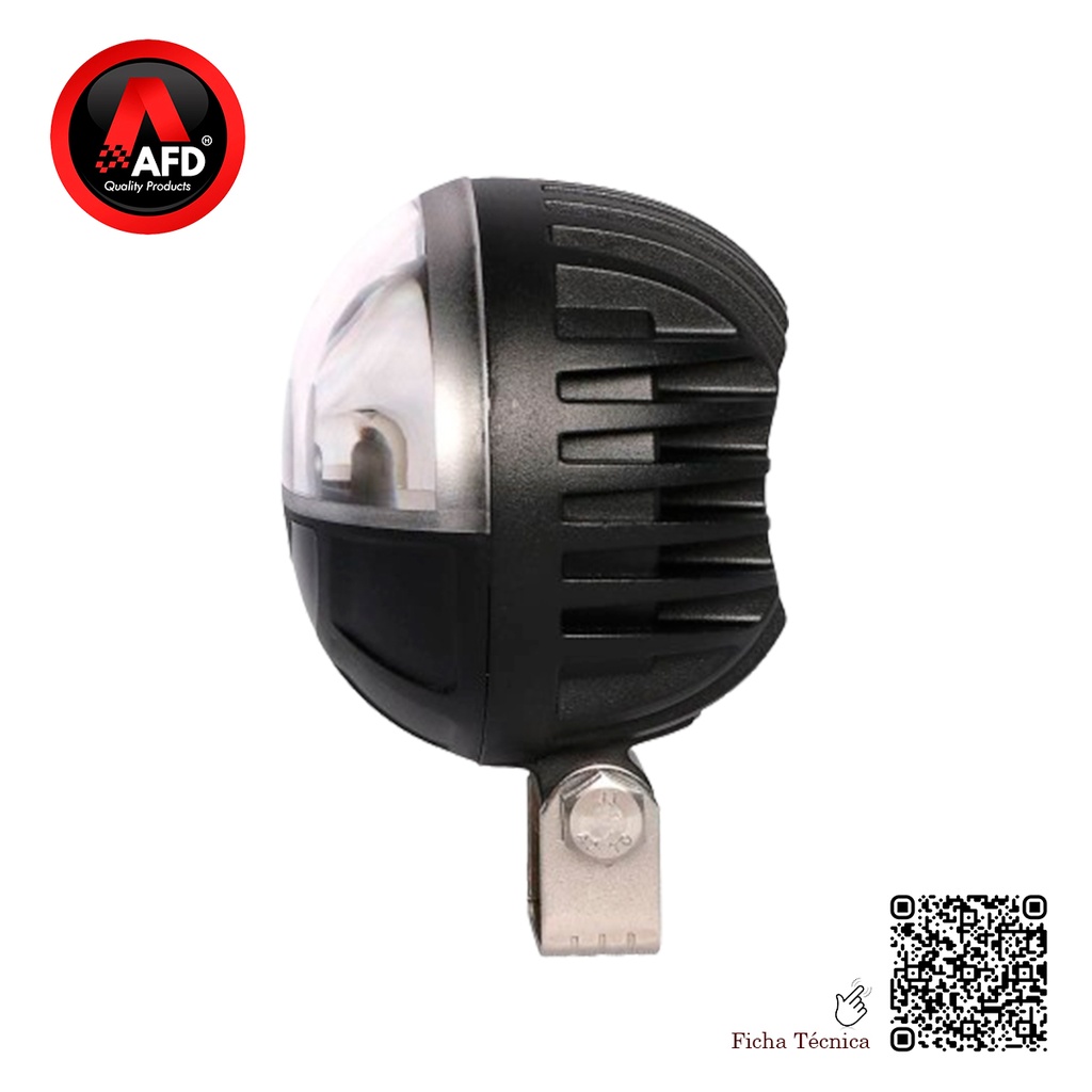 FARO LED ARCO SEGURIDAD MONTACARGA COLOR LUZ AZUL 10-80V 10W AFD-U01B