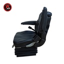 ASIENTO ACTIVO PLUS SUSP. MECANICA - MOL250 - VINILO SKY NEGRO C/ APOAYA BRAZOS & CINTURON 961251600