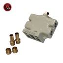 BASE FILTRO COMBUSTIBLE ROSCA FILTRO M18X1.5 CONECTOR IN. SA. 1/4"-18  AFD-E-045