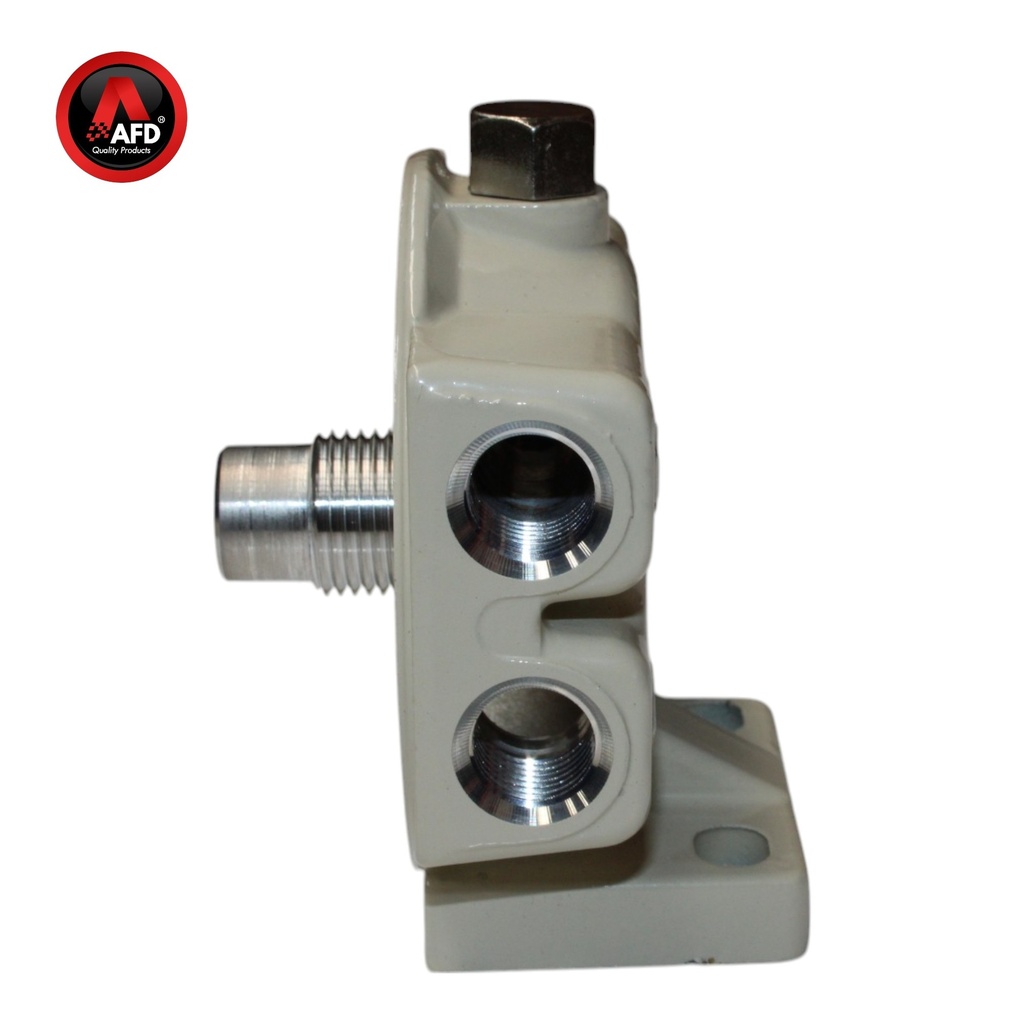 BASE FILTRO COMBUSTIBLE ROSCA FILTRO M18X1.5 CONECTOR IN. SA. 1/4"-18  AFD-E-045