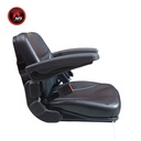 ASIENTO ACTIVO PLUS VINILO SKY NEGRO C/APOYA BRAZO & CINTURO 961251600S