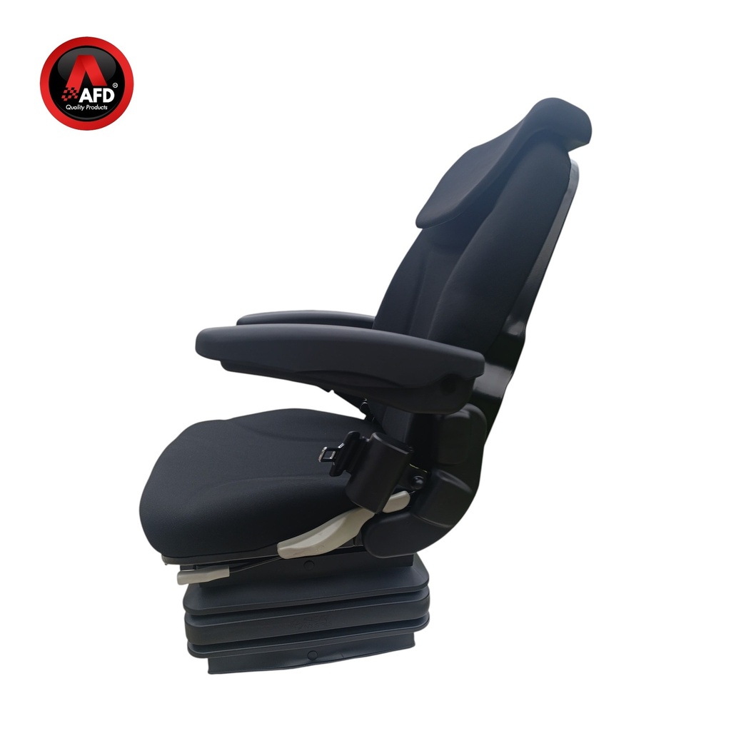 ASIENTO ACTIVO ALTO SUSP. MECANICA - MOL550-12V - TELA NEGRO C/ APOAYA BRAZOS & CINTURON 962556600BK