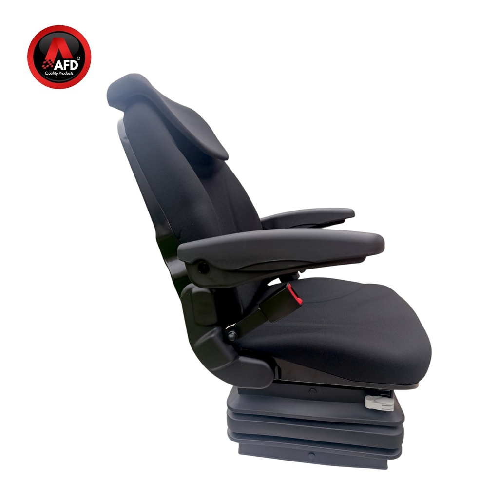 ASIENTO ACTIVO ALTO SUSP. MECANICA - MOL550-12V - TELA NEGRO C/ APOAYA BRAZOS & CINTURON 962556600BK