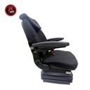 ASIENTO ACTIVO ALTO SUSP. MECANICA - MOL550-12V - TELA NEGRO C/ APOAYA BRAZOS & CINTURON 962556600BK