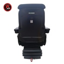 ASIENTO ACTIVO ALTO SUSP. MECANICA - MOL550-12V - TELA NEGRO C/ APOAYA BRAZOS & CINTURON 962556600BK