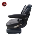 ASIENTO ACTIVO PLUS SUSP. MECANICA - MOL698 - VINILO SKY NEGRO C/ APOAYA BRAZOS & CINTURON 96162600