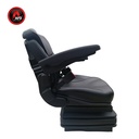 ASIENTO ACTIVO PLUS SUSP. MECANICA - MOL698 - VINILO SKY NEGRO C/ APOAYA BRAZOS & CINTURON 96162600