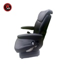 ASIENTO ACTIVO ALTO SUSP. MEC. -MOL698 C/ APOYA CABEZA .BRAZO- VINILO SKY NEGRO CINTURÓN  96262600