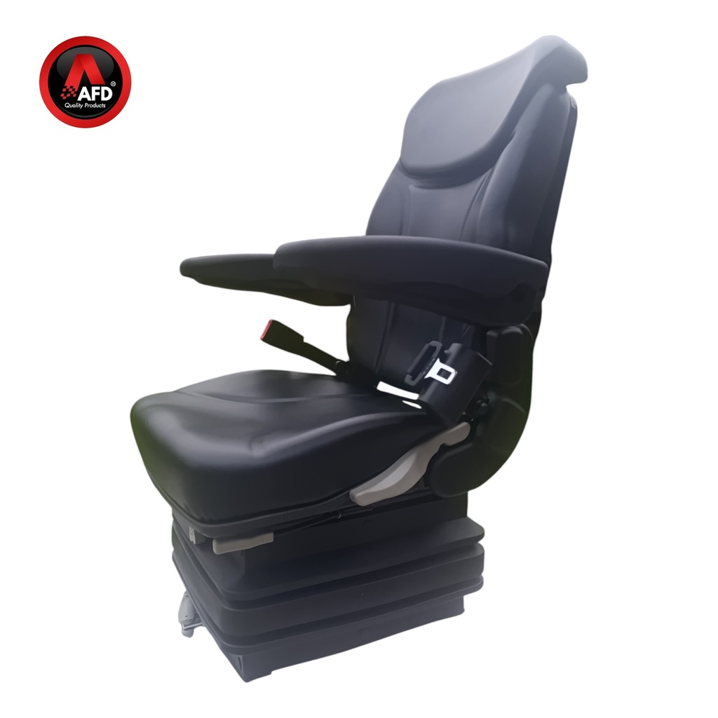 ASIENTO ACTIVO ALTO SUSP. MEC. -MOL698 C/ APOYA CABEZA .BRAZO- VINILO SKY NEGRO CINTURÓN  96262600