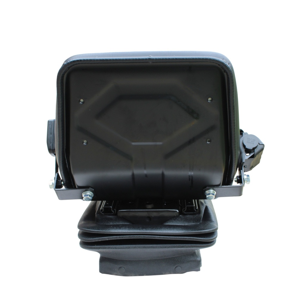 ASIENTO PVC NEGRO SUSPENSIÓN MECANICA C/CINTURON SEGURIDAD AFDYY12-3