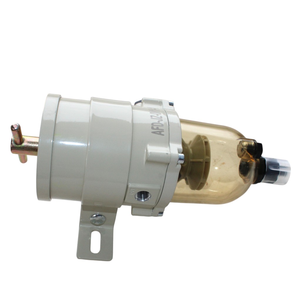 CONJUNTO BASE FILTRO  SEPARADOR AGUA Y COMBUSTIBLE SERIE TURBINA  3/4"-16 UNF-2B SAE Female / P552010 / AFD-JZ-001-1
