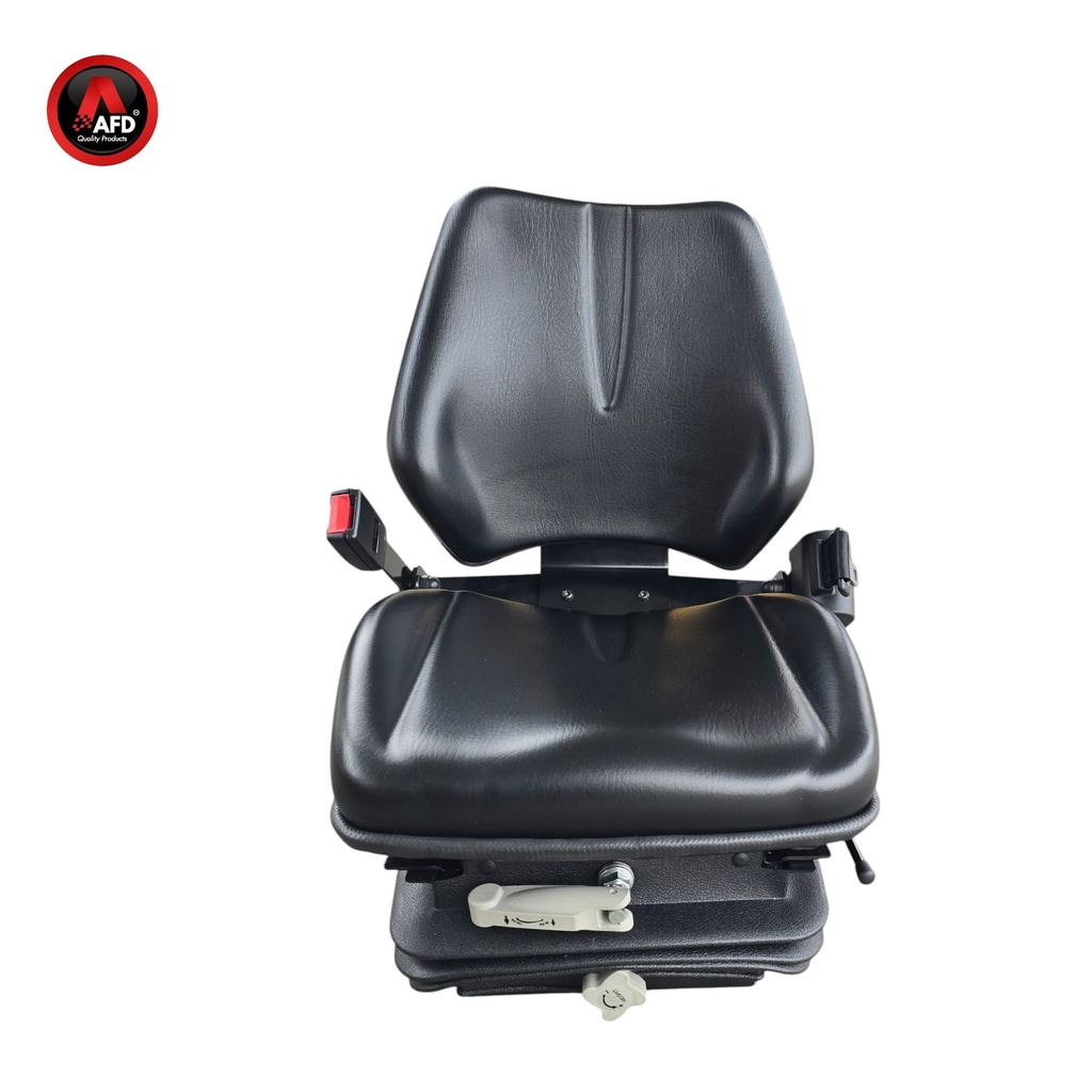 ASIENTO SMALL SUSPENSION MECANICA - MOL250 / VINILO SKY NEGRO CON CINTURON SML2511