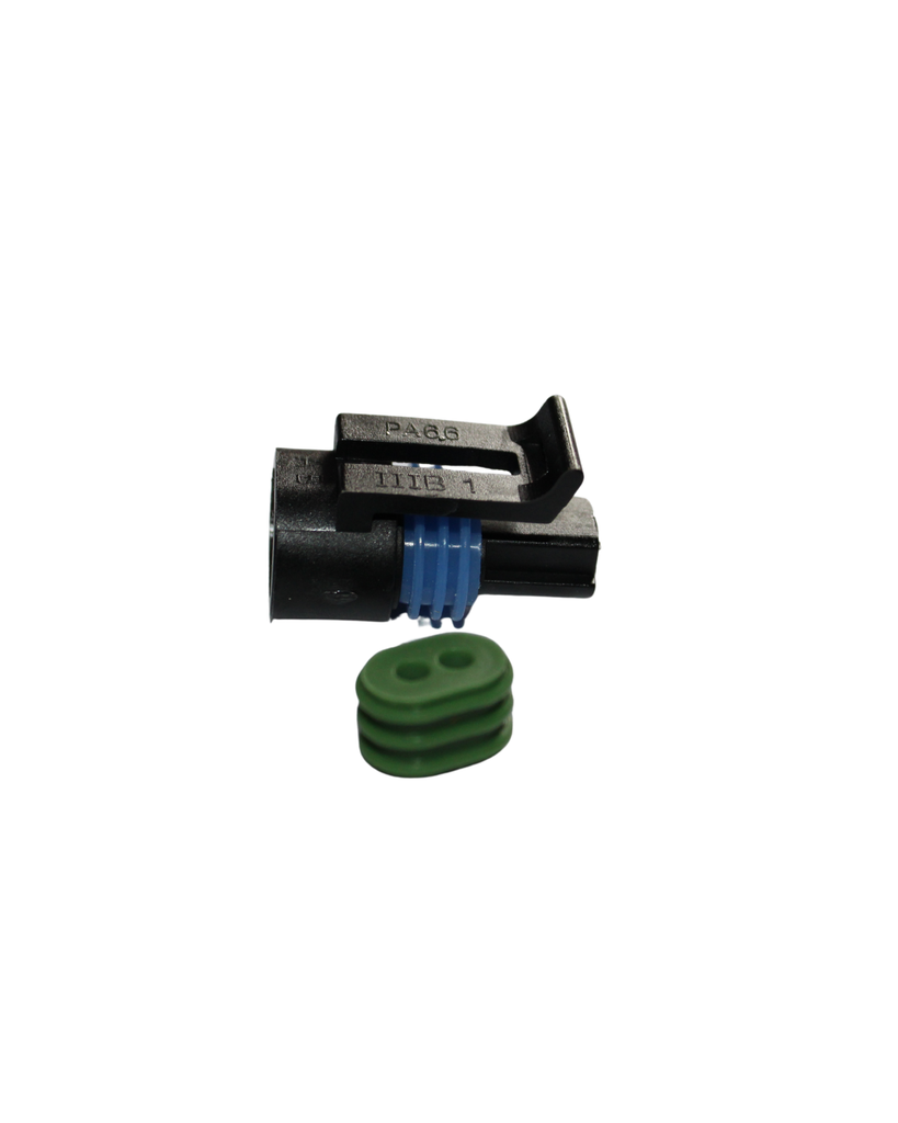 CONECTOR 2 PINES  MACHO SELLO DELPHI / SENSOR ABS/ESC / NIVEL LIQUIDO  FRENOS / 12162193 