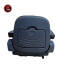 ASIENTO SUSPENSION MECANICA VINIL SKEY NEGRO AFDTF04