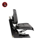ASIENTO PVC NEGRO   SUSPENSION MECANICA AFDYY10