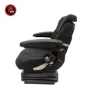 ASIENTO ACTIVO PLUS SUSP. MEC. -MOL698 TERCIOPELO  IRIS C/APOYA BRAZO . CABEZA & CINTURON 96166604VI
