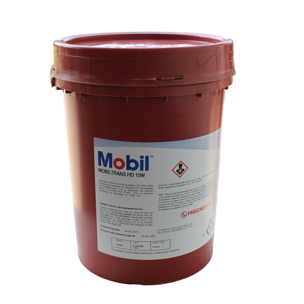 ACEITE HIDRAULICO MOBIL TRANS HD 10W (BAL-19L) 3096931 / 650393