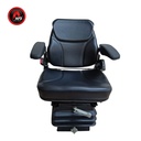ASIENTO ACTIVO PLUS SUSP. MECANICA - MOL250 - VINILO SKY NEGRO C/ APOAYA BRAZOS & CINTURON 961251600