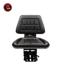 ASIENTO PVC NEGRO   SUSPENSION MECANICA AFDYY10