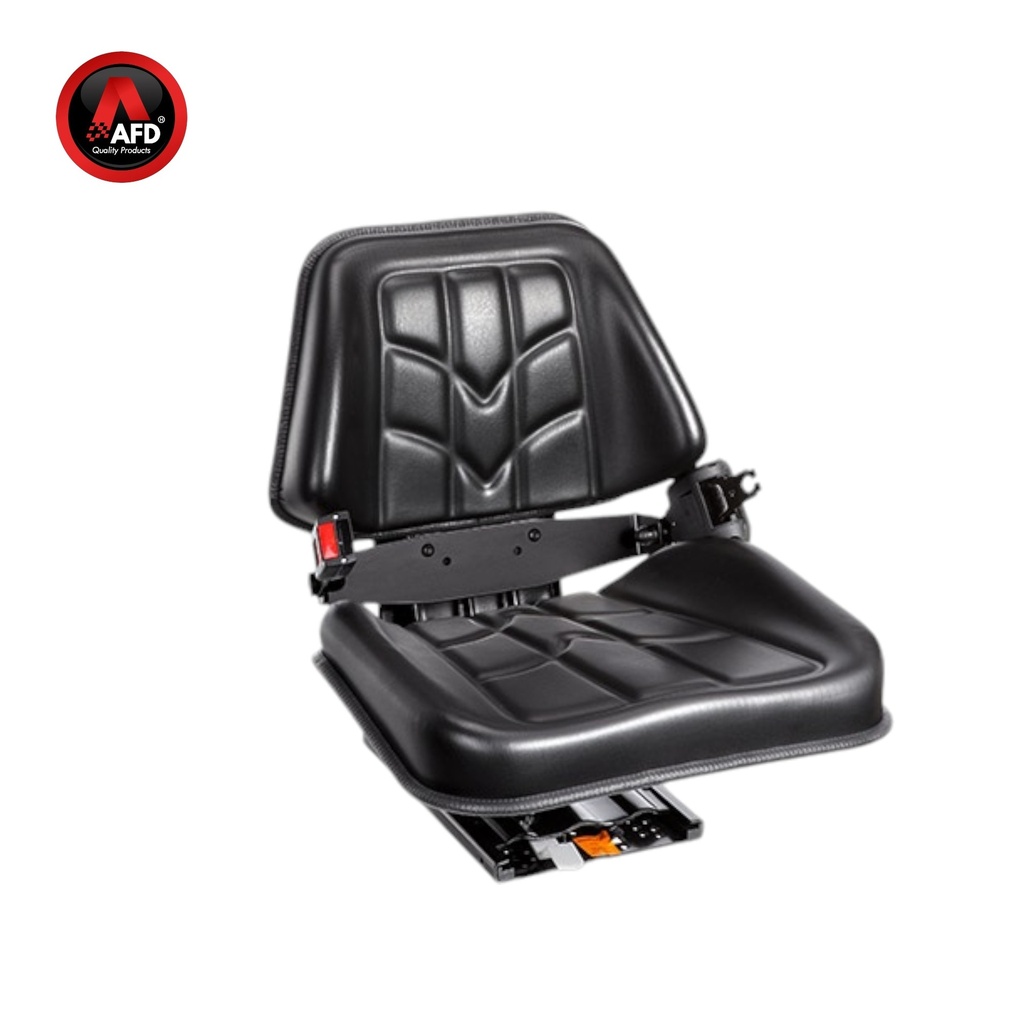 ASIENTO SEAT TRE SUSPENSION MECANICA MOL300  /  VINILO SKY NEGRO C/ CINTURON SEGURIDAD 03717