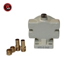 BASE FILTRO COMBUSTIBLE ROSCA FILTRO M18X1.5 CONECTOR IN. SA. 1/4"-18  AFD-E-045