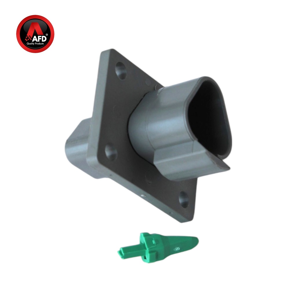 CONECTOR 3 PINES HEMBRA MONTAJE BRIDA ( PASAMURO) DT04-3P-L012