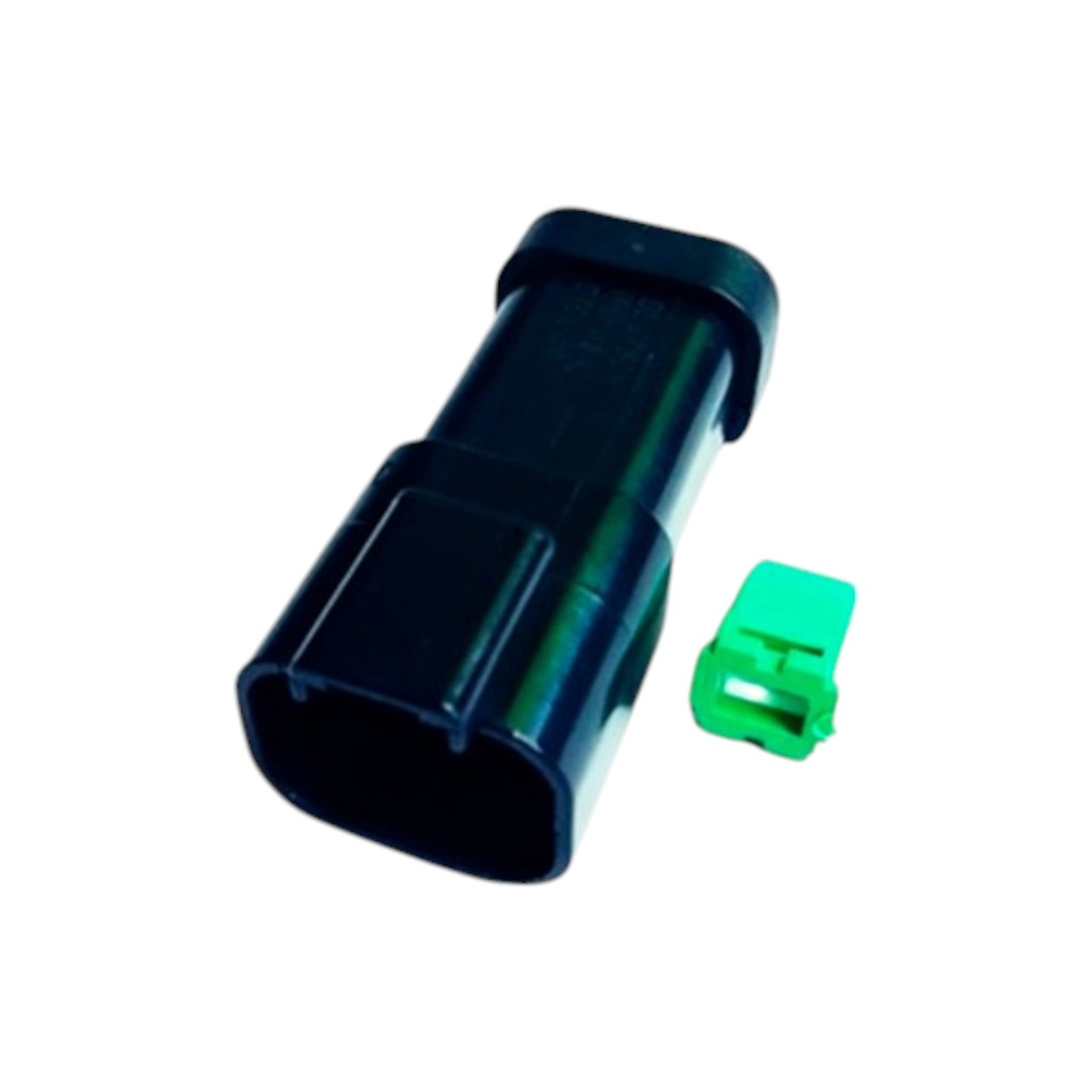 CONECTOR 4 PINES HEMBRA. SELLO SEGURO DEUTSCH 1028804 / DT04-4P-E005
