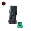 CONECTOR 6 PINES HEMBRA. SELLO SEGURO DEUTSCH 1028805 DT04-6P-E005