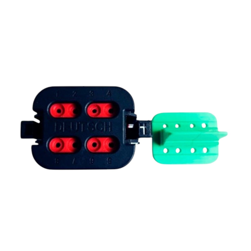 CONECTOR 8 PINES MACHO. SELLO SEGURO DEUTSCH 1552265 DT06-8S-EP08