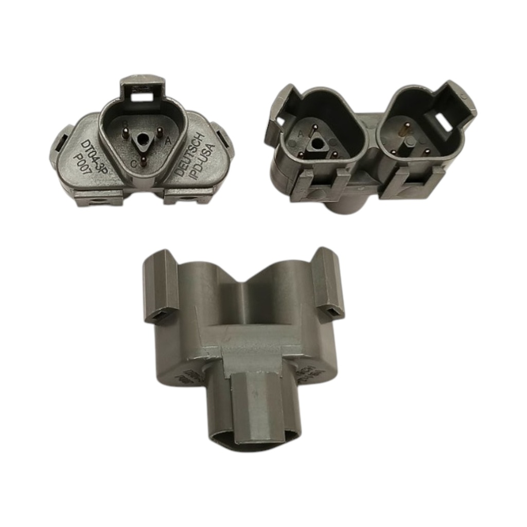 CONECTOR EN  T 3 VIAS Y 3 PINES HEMBRA DT04-3P-P007