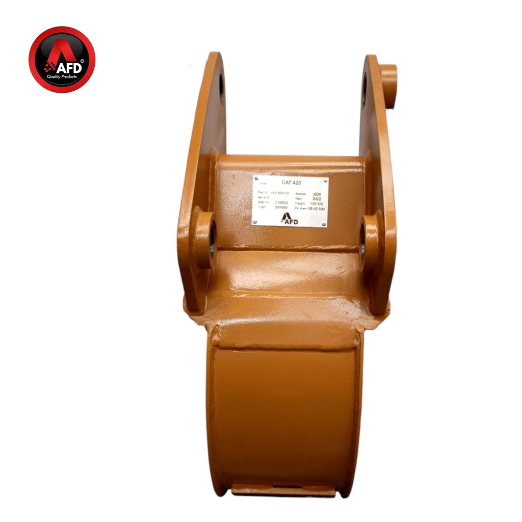 CUCHARA RETROEXCAVADORA CAT 420 - MARCA AFD 30CM 3 UÑAS AFD300CAT