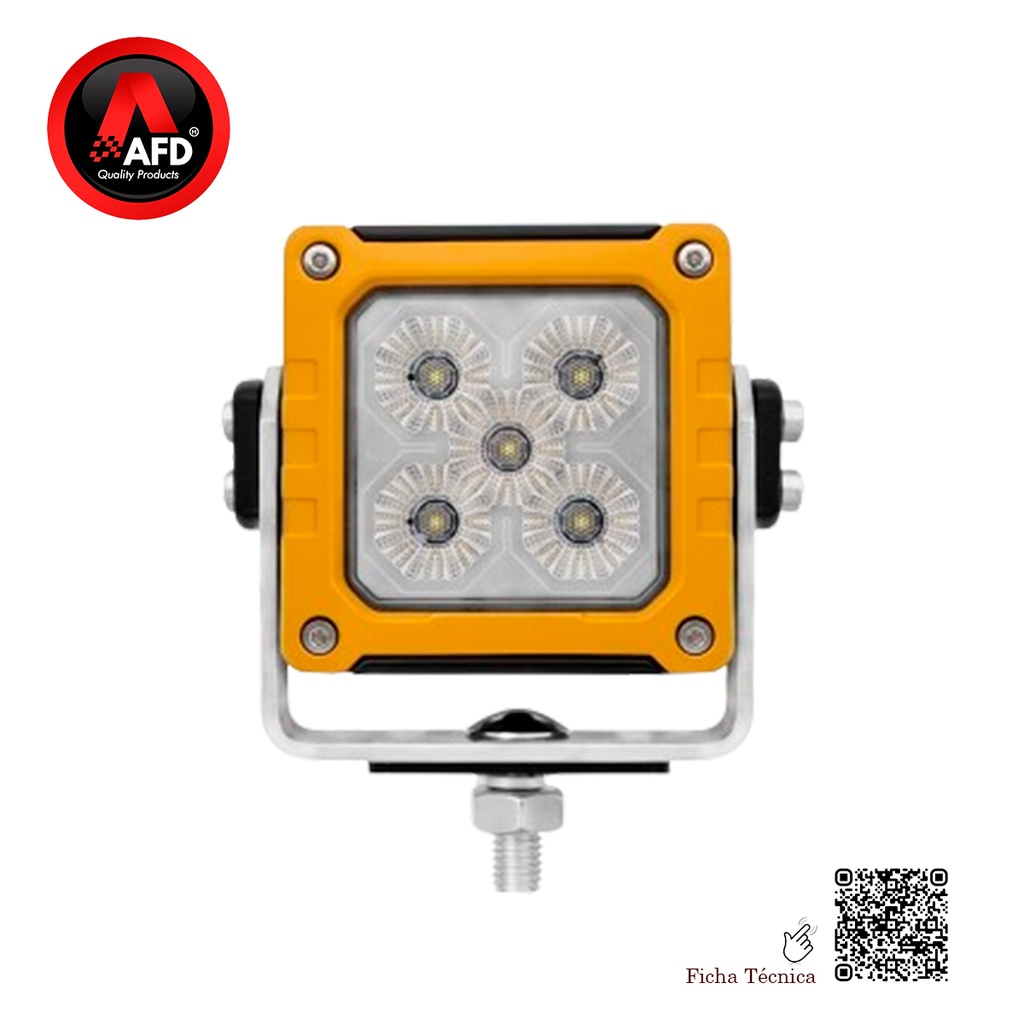 FARO  TRABAJO 5 LED OSRAM 10W = 50W  9-32V  IP69K 4500LM AFD-8100-50