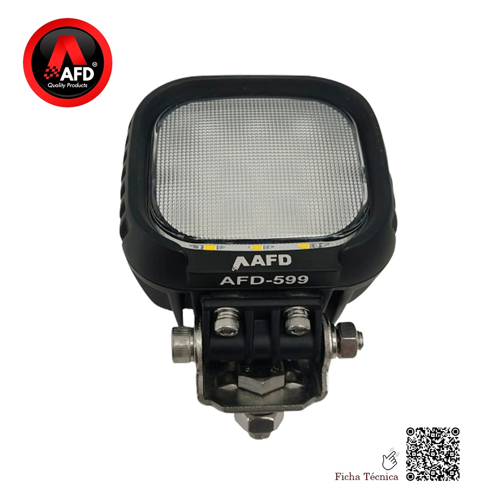 [AFD-599] FARO  TRABAJO 9 LED CREE 7W = 63W DE 12-48V IP67 .3850LM AFD-599
