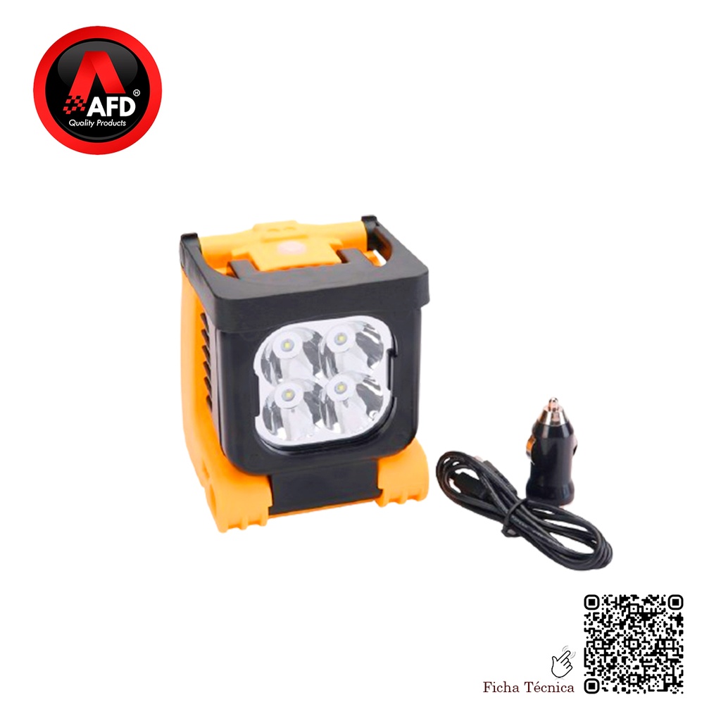 FARO LED MAGNETICA TRABAJO MECANICO CREE 12W 1000LM IP65  5HRS  AFD-IL40001