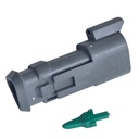 CONECTOR 3 PINES HEMBRA SELLO Y SEGURO DEUTSCH DT04-3P-E008