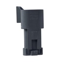 CONECTOR 3 PINES HEMBRA SELLO Y SEGURO RESISTENCIA 120 HOMIOS DEUTSCH DT04-3P-P006