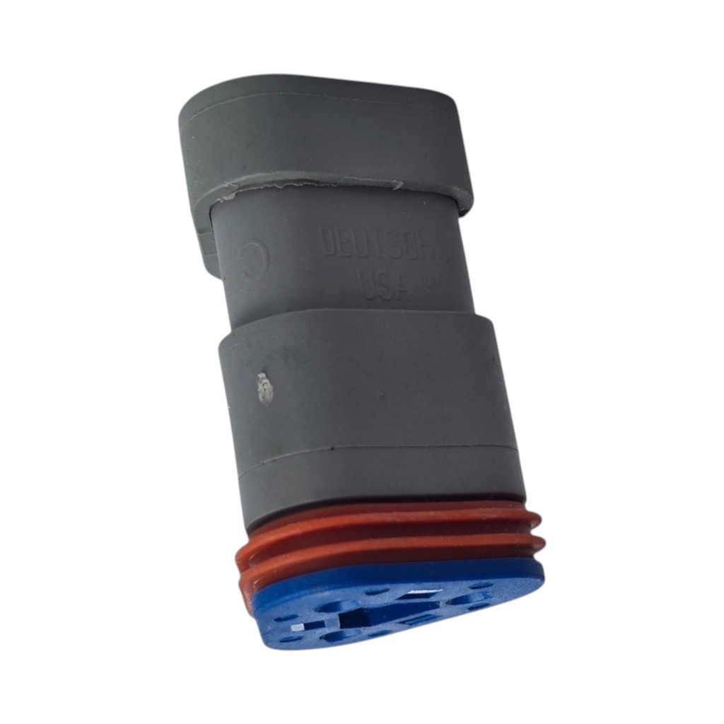 [DT06-3S-P006] CONECTOR 3 PINES MACHO SELLO Y SEGURO RESISTENCIA 120 HOMIOS DEUTSCH DT06-3S-P006