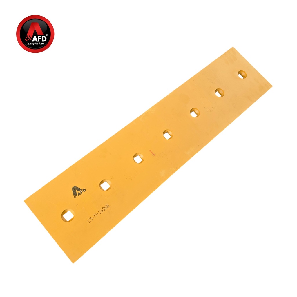 CUCHILLA CENTRAL DOBLE BISEL KOMATSU D155  1"X10"X41.875" 7 HCOS 1757026310 / AFD1757026310B 