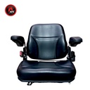 ASIENTO ACTIVO PLUS VINILO SKY NEGRO C/APOYA BRAZO & CINTURO 961251600S