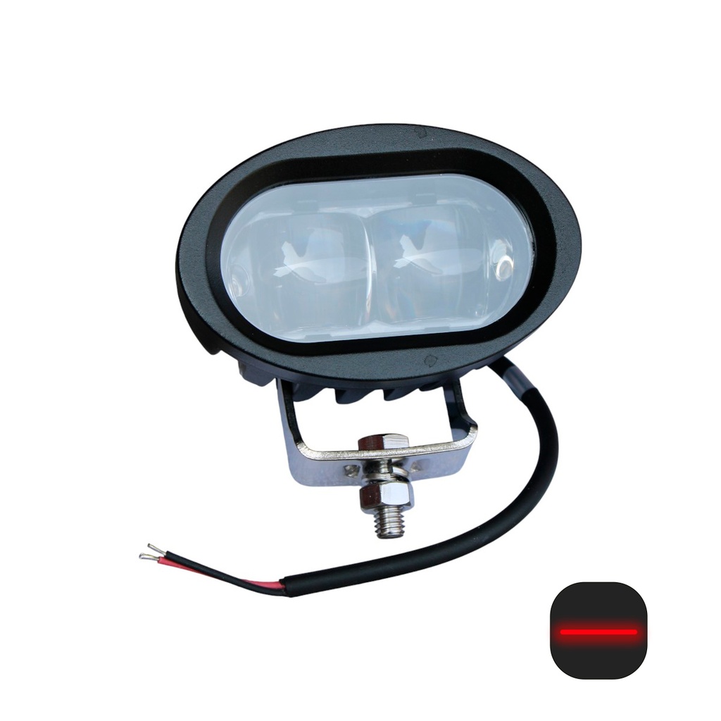 FARO LED LUZ LINEA ROJA ADVERTENCIA MONTACARGA 9-110V 20W AFD-6020C