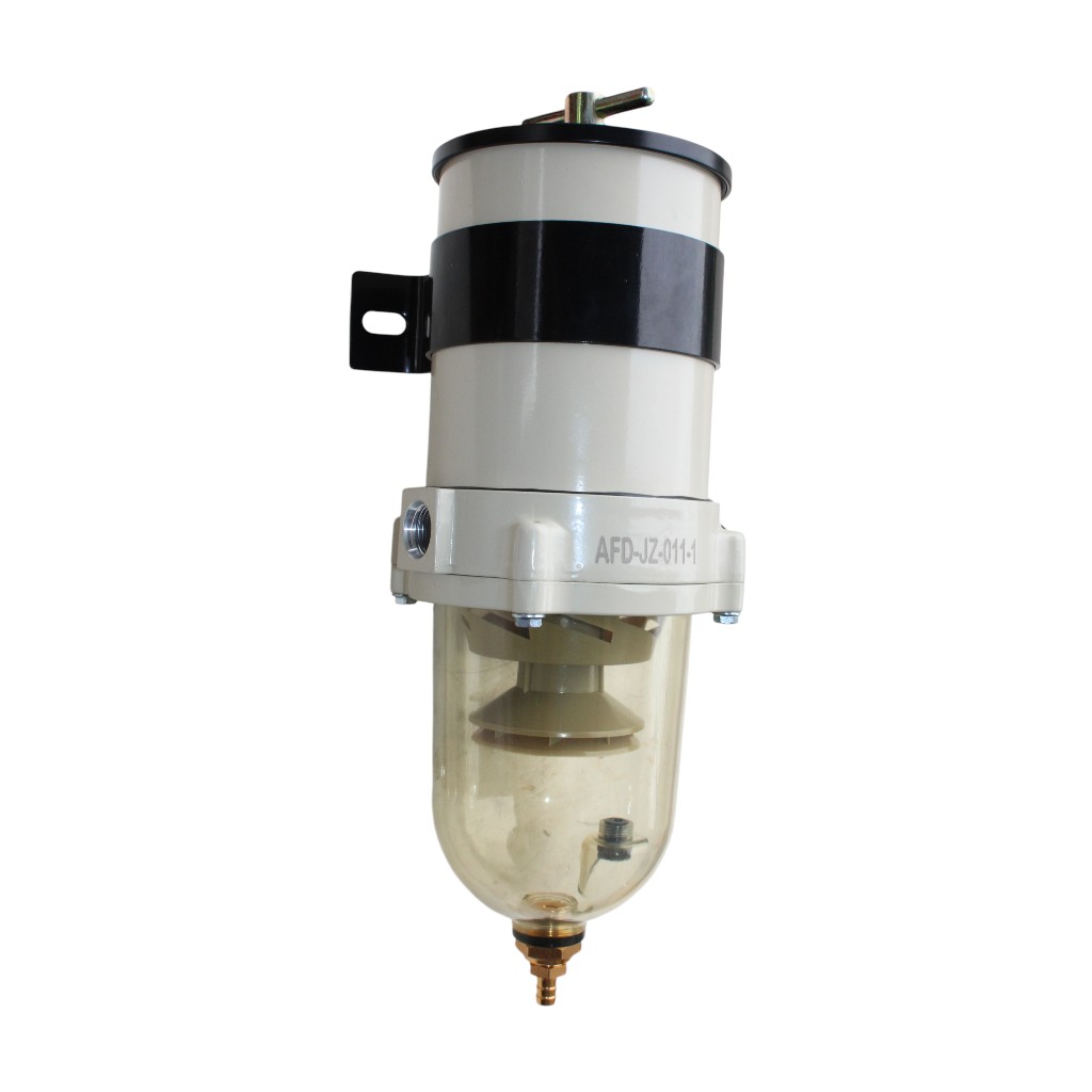 CONJUNTO BASE FILTRO  SEPARADOR AGUA Y COMBUSTIBLE SERIE TURBINA  7/8"-14 1000FG (P552040) SENSOR AGUA / AFD-JZ-011-1