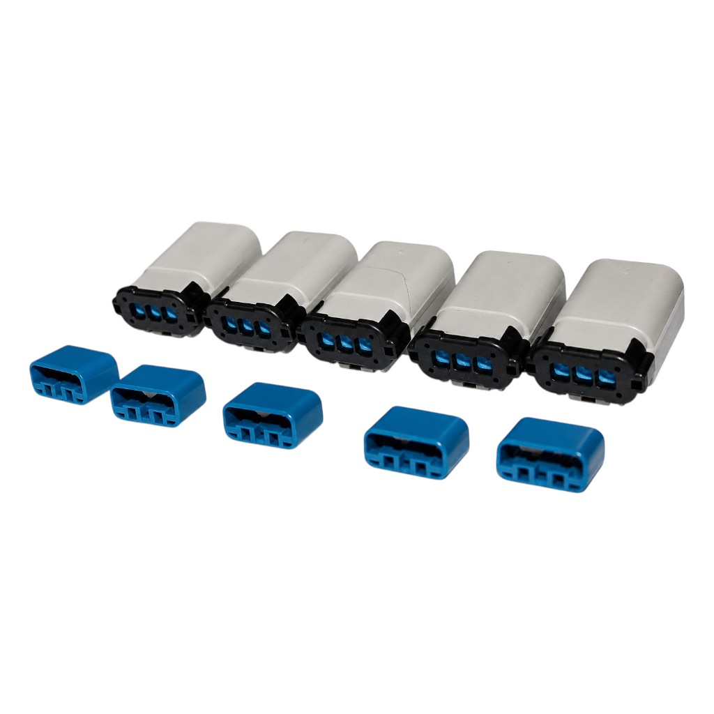 CONECTOR  3 PINES   MACHO  12 - 20AWG DEUTSCH 24008-9DK1B / J-48817-1111 / 54200309