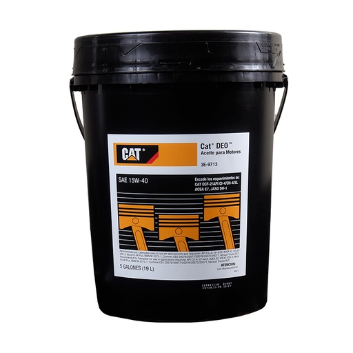 [3E9713] ACEITE MOTOR CAT DEO SAE 15W40  CI-4 (BAL-19L) 650960 / 650147 / 650645 / 3E9713