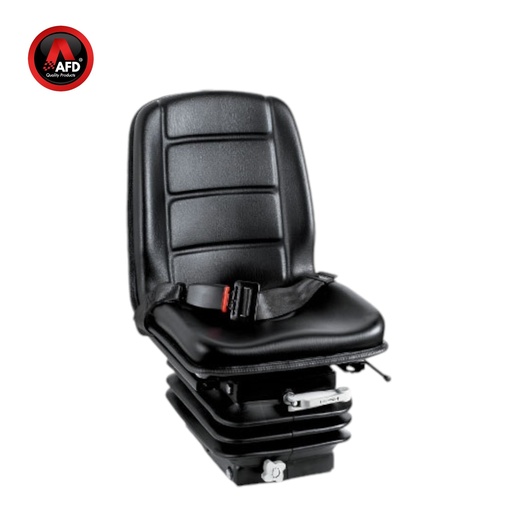 [COM2211A] ASIENTO COMPACTO / SUSPENSIÓN MECANICA - MOL220 VINILO SKY NEGRO / CINTURON COM2211A