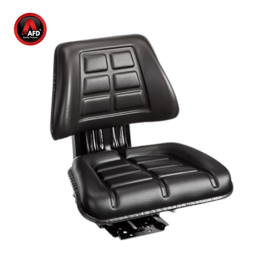 [81064] ASIENTO ECO 2100 VARIO SUSPENSION MECANICA - VINILO SKY NEGRO 81064
