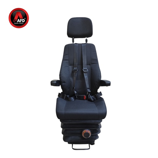 [AFDT911-6] ASIENTO SUSP. MECANICA TELA AUNDE  CINTURON SEGURIDAD 4 PUNTOS INTEGRADO AFDT911-6
