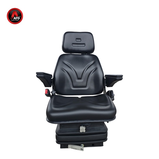 [TOP626RM] ASIENTO TOP SUSP. MECÁNICA-MOL698  C/ APOYA CABEZA-BRAZO & CINTURÓN  TOP626RM