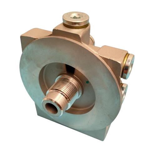 [AFD-E-006] BASE FILTRO COMBUSTIBLE  ROSCA  FILTRO 1"-14 UNS D.E. 106MM D.I 60MM 2301440 / AFD-E-006