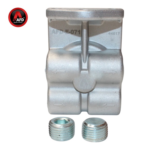 [AFD-E-071] CONJUNTO CABEZAL FILTRO COMBUSTIBLE (1R0750-1R0749 -P551313) TAMAÑO ROSCA 1-14 UN AFD-E-071