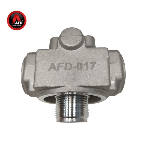 [AFD-017] CONJUNTO CABEZAL. HID  (ROSCA  CABEZAL 1 3 / 8"-12 UN) ENTRADA - SALIDA SAE16 HMK04 P163681 / AFD-017